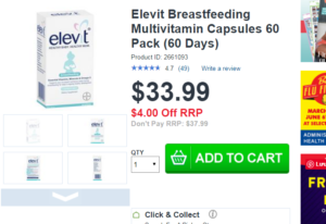 Elevit breastfeeding