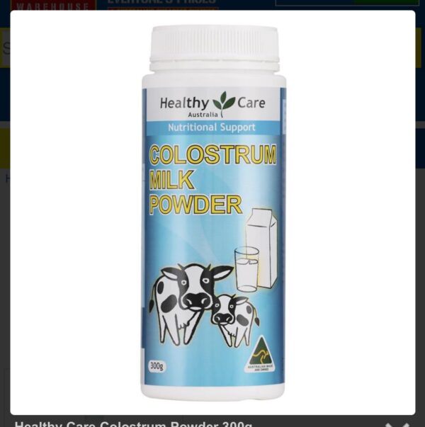 Sữa Non Healthy Care - Colostrum Milk Powder 300g