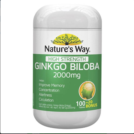 Ginkgo Biloba 2000mg Nature’s Way