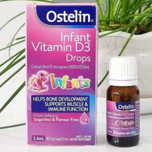 Vitamin D3 Drops Ostelin cho trẻ sơ sinh đến 12 tuổi