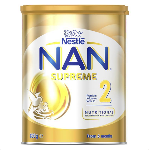 Sữa bột NAN Supreme Formula số 2 cho bé từ 6 tháng tuổi