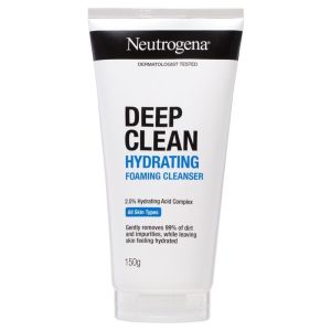 Sữa rửa mặt tạo bọt dưỡng ẩm Neutrogena Deep Clean 150g