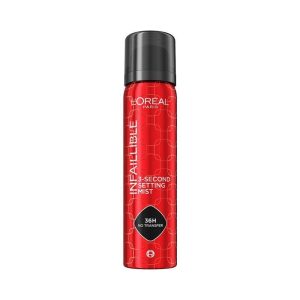Xịt khoáng L'Oreal Paris Infallible 3-Second Setting Mist 75ml