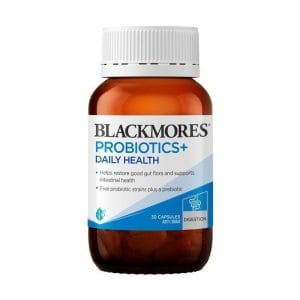 Viên uống bổ sung lợi khuẩn Blackmores Probiotics+ Daily Health 30 viên