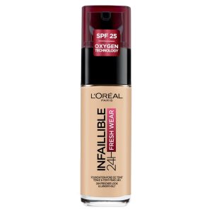Kem nền L'Oreal Paris Infallible 24 Hour Freshwear 180 Rose Sand