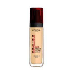 Kem nền dạng lỏng L'Oreal Paris Infallible 24 Hour Liquid Foundation 120 Vanilla 30ml