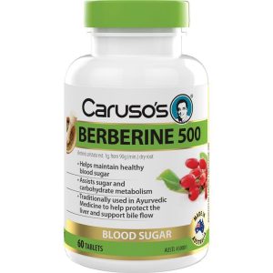 Carusos Berberine 500 60 Viên nén