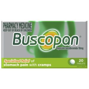 Thuốc giảm đau bụng kinh Buscopan 10mg - hộp 20 viên