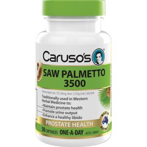 Viên nang Saw Palmetto One a Day của Carusos 50 viên