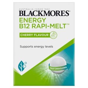 Blackmores Energy B12 1000mcg Rapi-Melt 90 viên nén