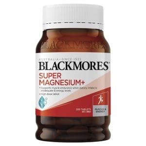 Viên uống bổ sung Magie Blackmores Super Magnesium Plus 200 viên