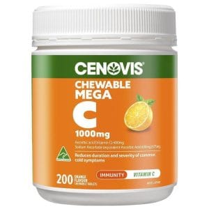 Cenovis Chewable Mega C 1000mg 200 Viên nén