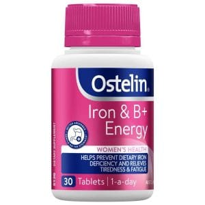 Ostelin Sắt & Vitamin B+ Năng lượng 30 viên