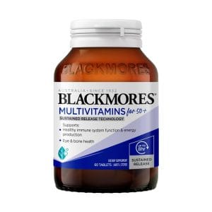 Vitamin tổng hợp Blackmores cho người trên 50 tuổi dạng giải phóng kéo dài 60 viên