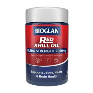 Dầu nhuyễn thể đỏ Bioglan 2000mg 30 viên nang