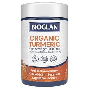 Bioglan Organic Turmeric 1000mg 100 Viên nén