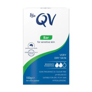 Xà phòng rửa mặt QV Wash Cleansing Bar 100G