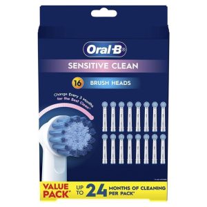 Bàn chải đánh răng Oral B Power Sensitive Clean Refills 16 cái