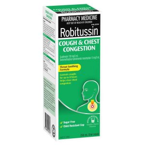Robitussin Ho & Nghẹt Ngực 250ml