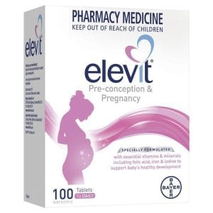 Elevit Pre-conception & Pregnancy 100 viên Elevit Uc