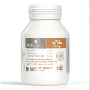 Canxi Milk calcium Bio Island Úc - sữa bò non cho bé 90v