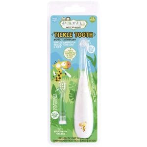 Bàn chải đánh răng điện Jack N Jill Sonic dành cho trẻ từ 0-6 tuổi