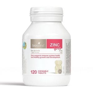 Viên nhai Bio Island Zinc 120 viên