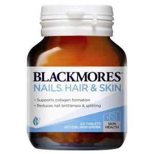 Viên uống đẹp da, móng và tóc Blackmores Nails Hair Skin 60 viên