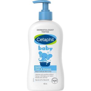 Sữa tắm và gội dịu nhẹ Cetaphil Baby 400ml