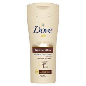 Dove Summer Glow Medium - Da tối màu 400ml