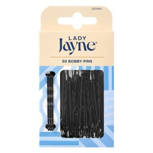 Kẹp tóc Lady Jayne Bobby Pins - Màu đen - 4 -5 cm - Gói 50