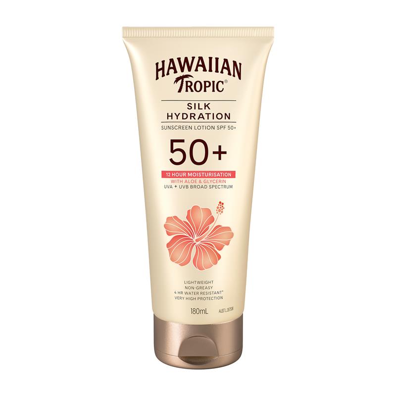 Sữa dưỡng thể Hawaiian Tropic Silk Hydration Lotion 50+ 180ml 2DF_800-392.jpg Sữa dưỡng thể Hawaiian Tropic Silk Hydration Lotion 50+ 180ml