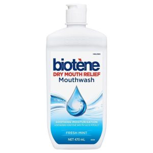 Nước súc miệng Biotene giảm khô miệng hương bạc hà tươi mát 470ml