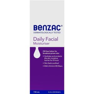Kem dưỡng ẩm hàng ngày Benzac 118ml
