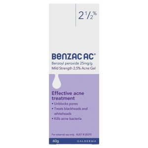 Gel Benzac AC 2.5% 60g