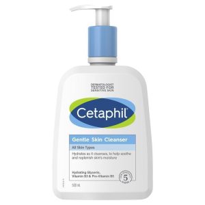 Sữa rửa mặt dịu nhẹ Cetaphil cho mặt và toàn thân 500ml