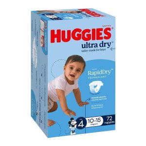 Tã quần Huggies Ultra Dry cho bé trai cỡ 4 Jumbo 72 miếng