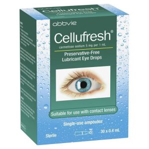 Thuốc nhỏ mắt Cellufresh 30 lọ x 0 -4ml