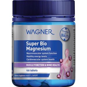 Viên uống bổ sung Magiê Wagner Super Bio 100 viên