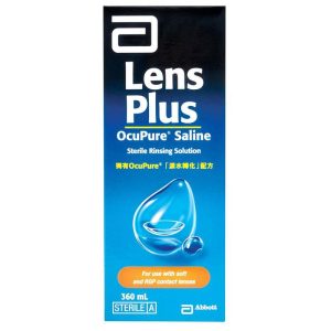 Nước muối sinh lý Lens Plus Ocupure 360ml