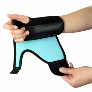 Đai nẹp cổ tay BodyAssist Thermal cho ống cổ tay trái/đen