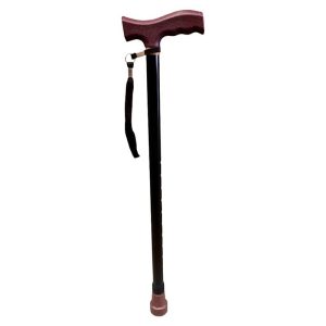 Gậy đi bộ Livingstone bằng nhôm có thể điều chỉnh 68-90 cm màu đen